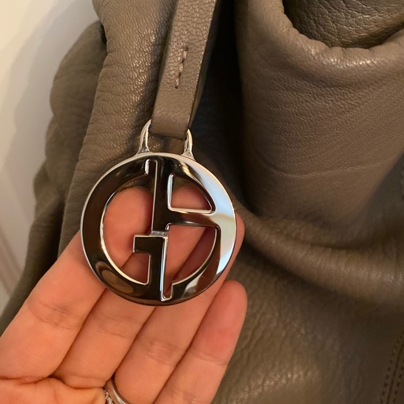 Giorgio Armani Leather Hobo - Picture 4 of 7